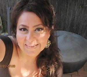 9P Latin cougar with amazing tits