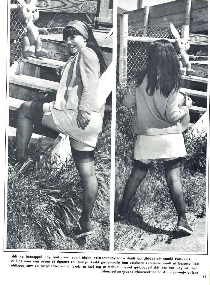 25P Vintage-Magazine Nylon Double Take 09- 1968