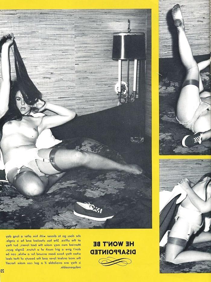 25P Vintage-Magazine Nylon Double Take 09- 1968