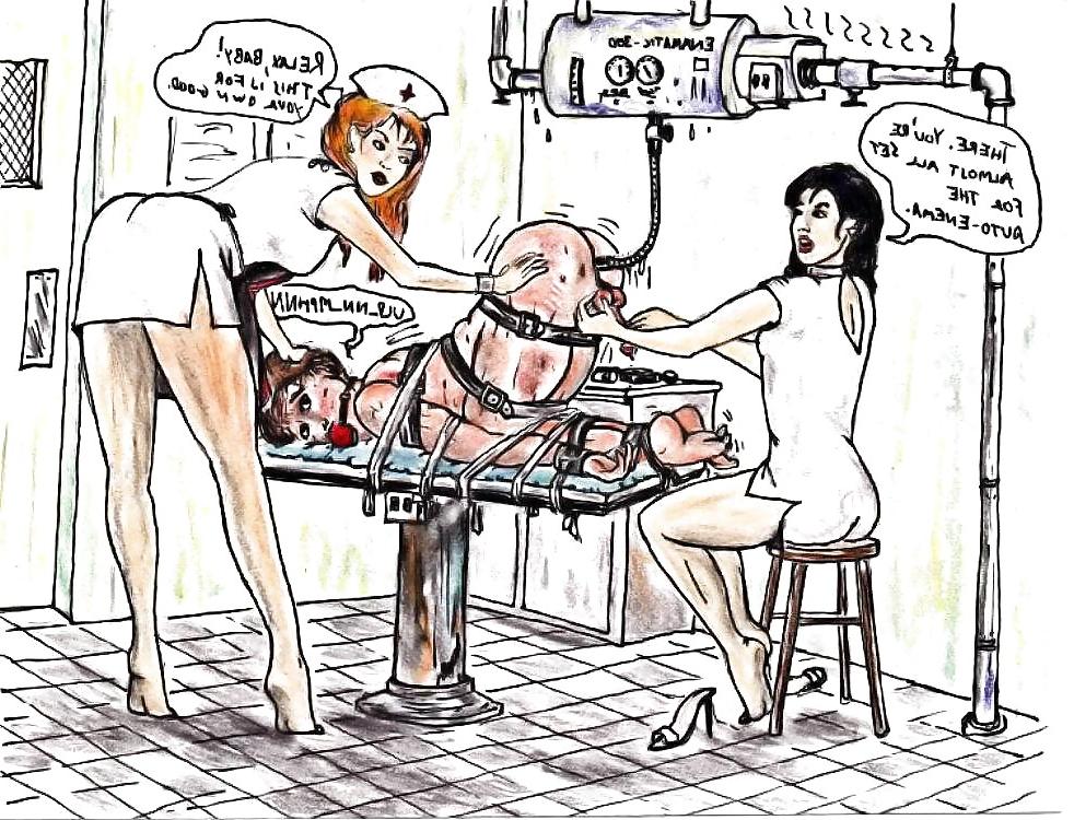 25P Sexy Cartoon nurses Spike
