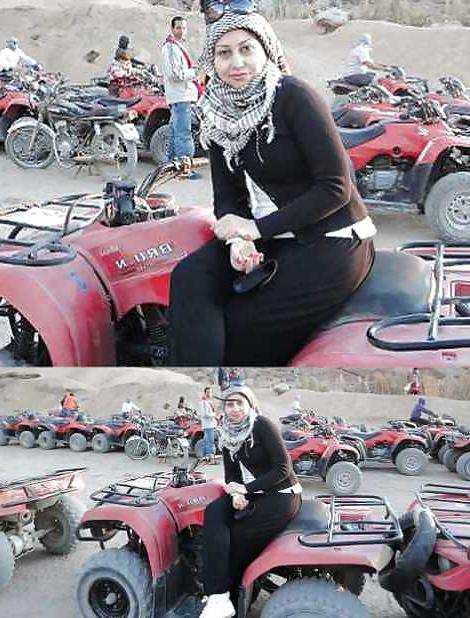 18P Motorcycles hijab niqab jilba arab turbanli tudung paki