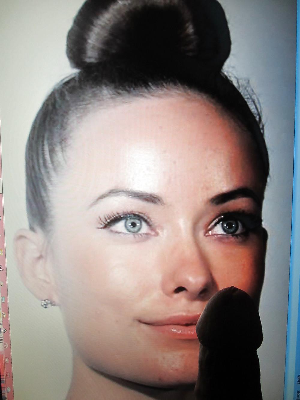 10P Cumshot over OLIVIA WILDE for an xHamster friend