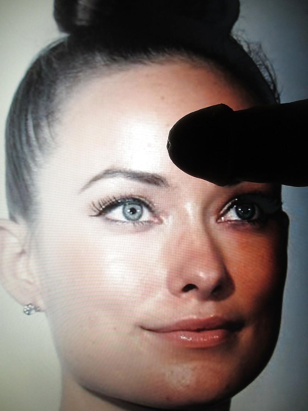 10P Cumshot over OLIVIA WILDE for an xHamster friend