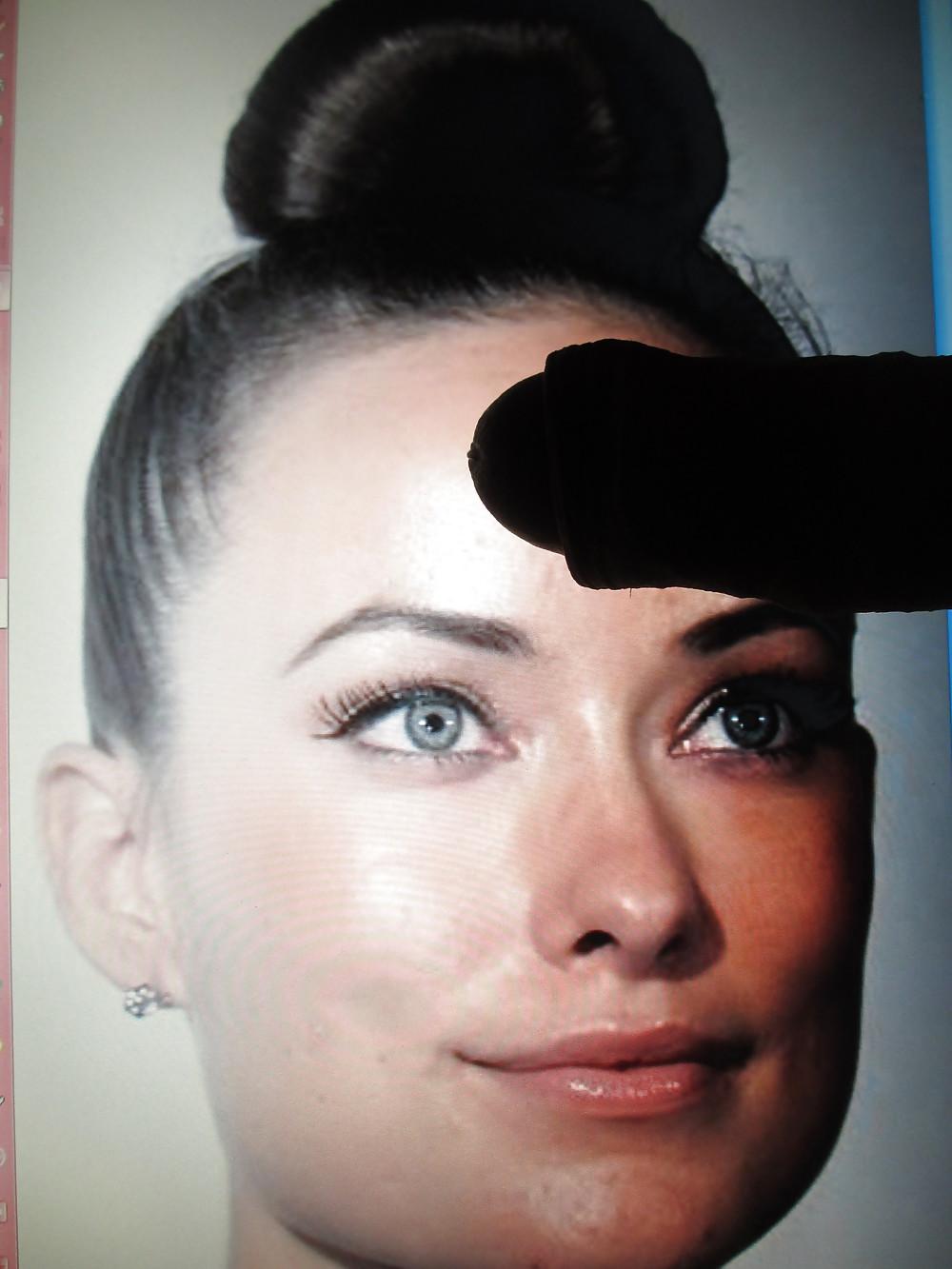 10P Cumshot over OLIVIA WILDE for an xHamster friend