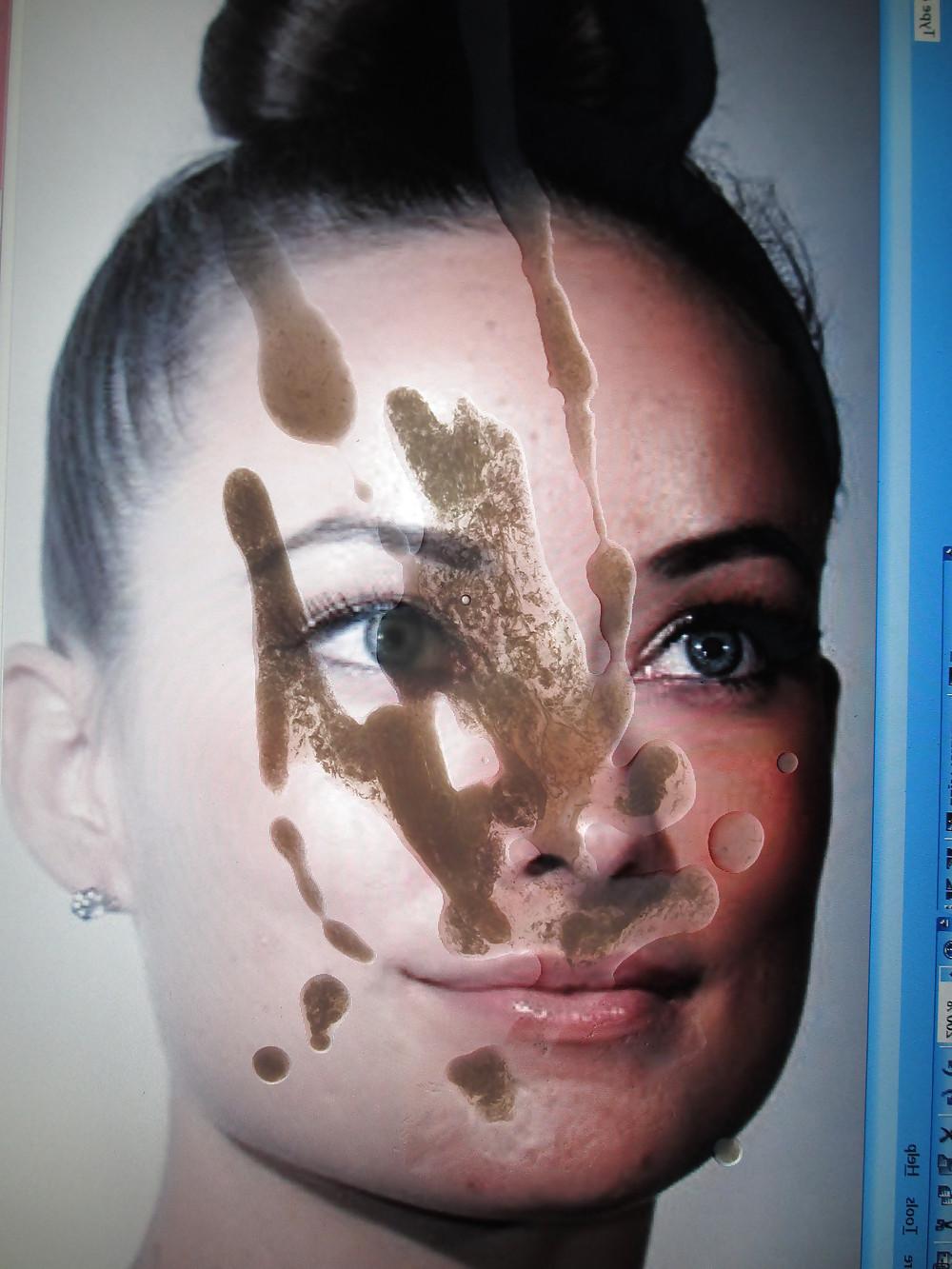 10P Cumshot over OLIVIA WILDE for an xHamster friend