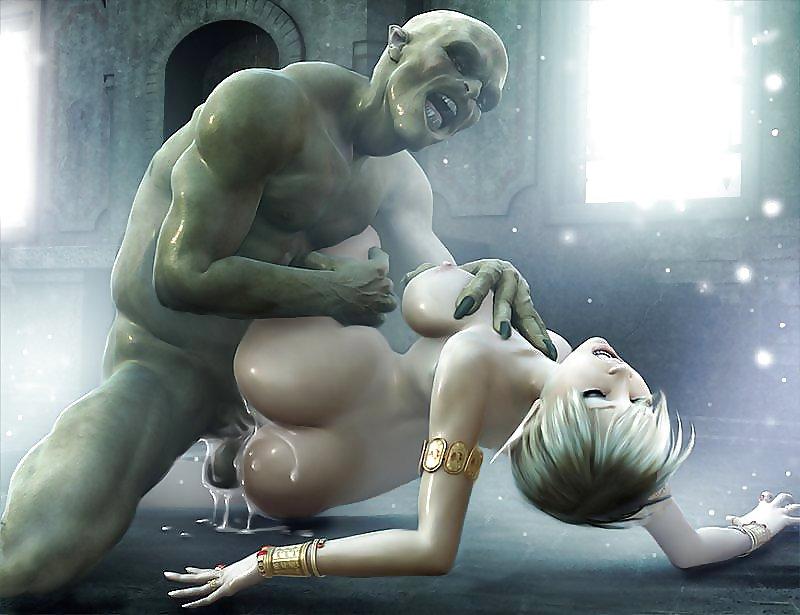 16P 3D Monsters fucking young Girl