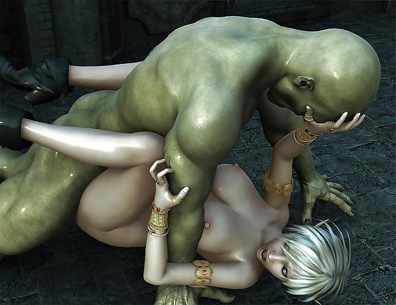 16P 3D Monsters fucking young Girl