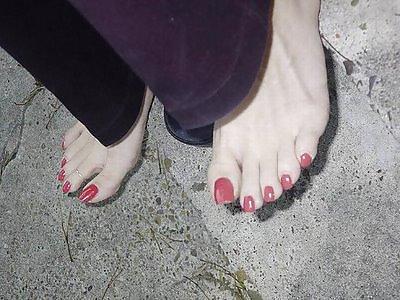 10P Anna 's sexy toe nails