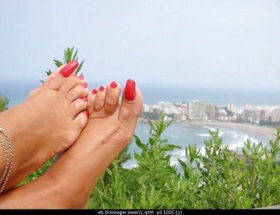 10P Anna 's sexy toe nails