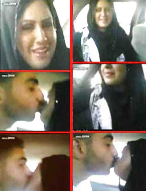 25P Jilbab & hijab & niqab & arab & tudung turban in car