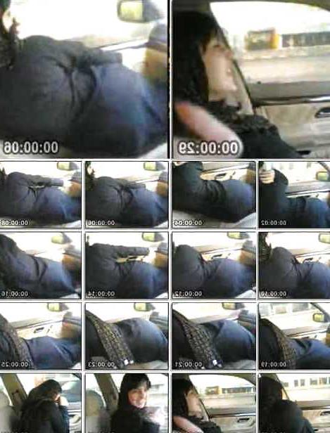 25P Jilbab & hijab & niqab & arab & tudung turban in car