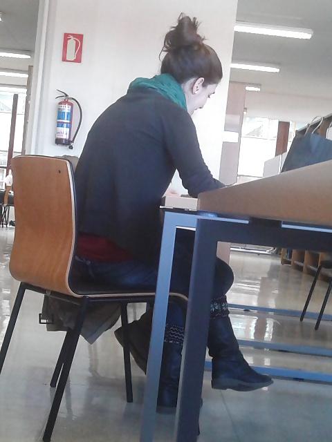 5P Thong in public