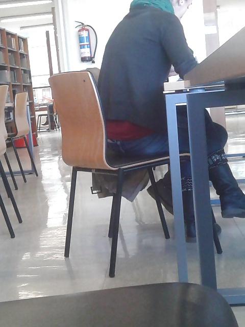 5P Thong in public