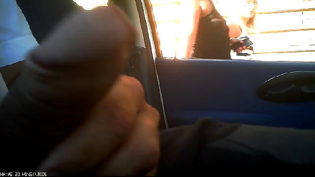 25P Flashing car masturbation - 1