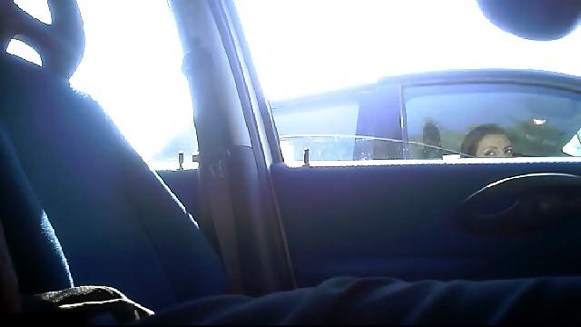 25P Flashing car masturbation - 1