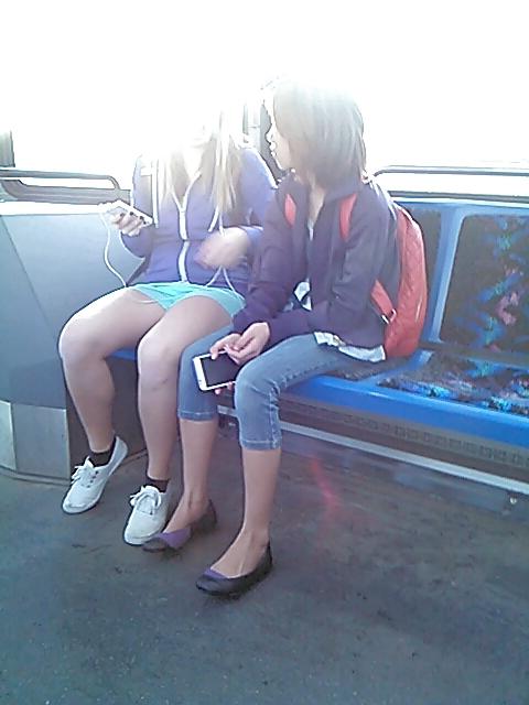 25P Voyeur - Lovely ladies of Public Transit