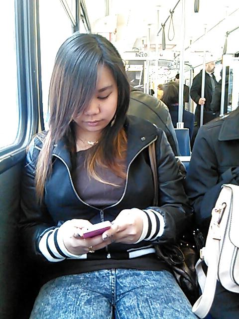 25P Voyeur - Lovely ladies of Public Transit