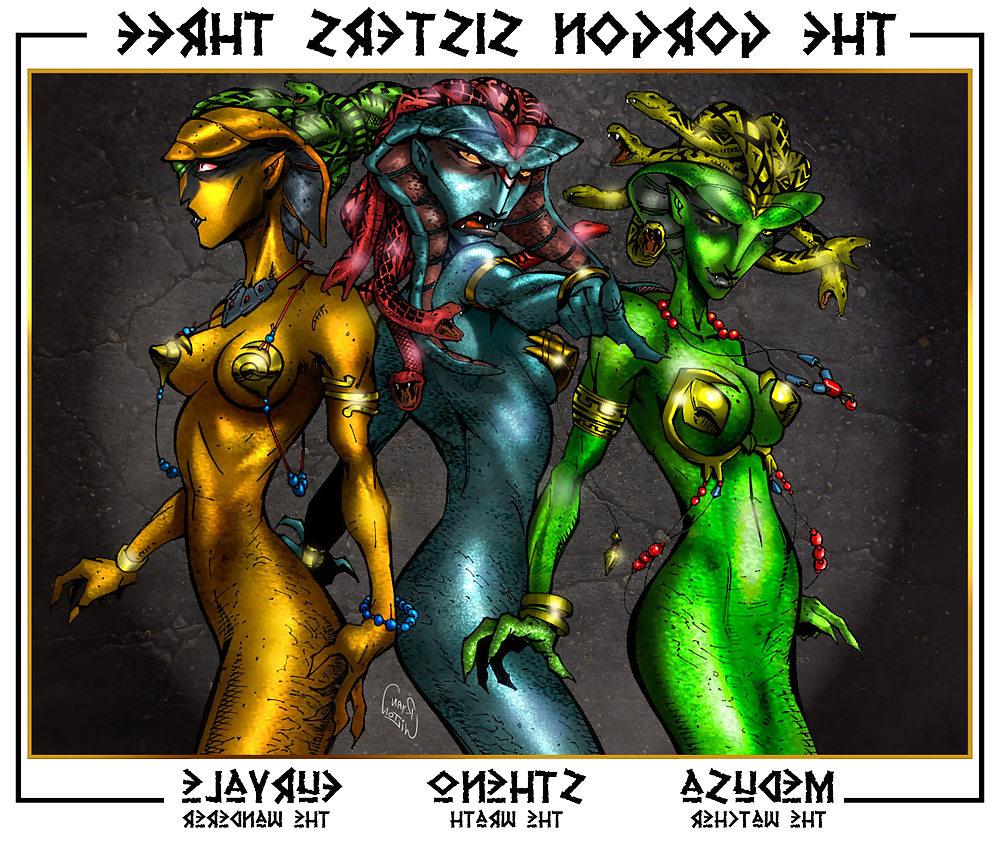25P Sisterhood Of The Gorgons