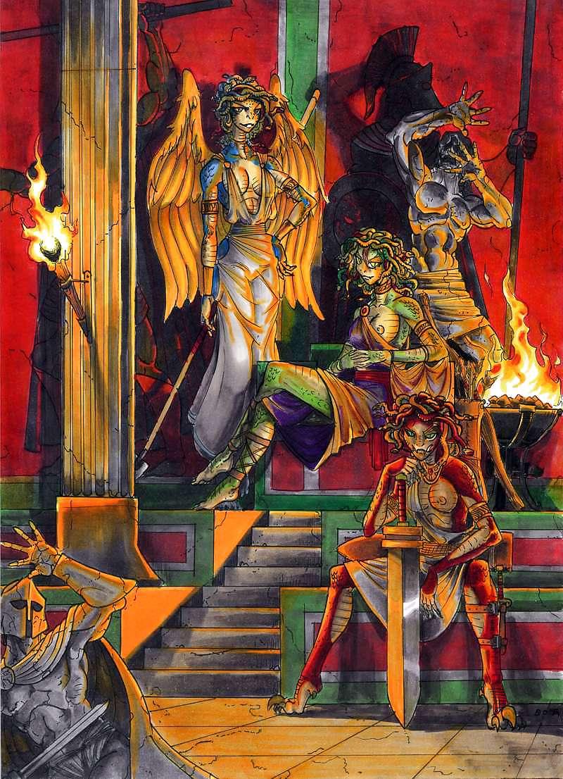 25P Sisterhood Of The Gorgons
