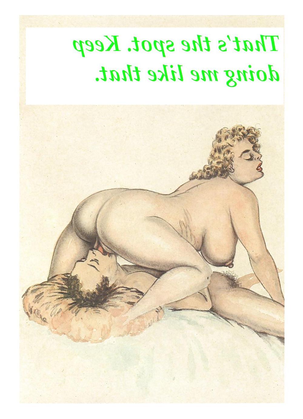25P Vintage Sexual Cartoons