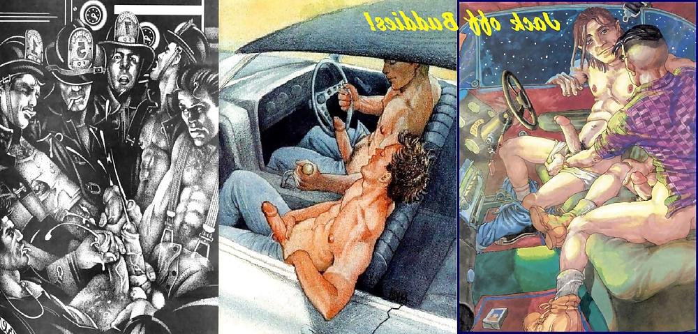 25P Vintage Sexual Cartoons