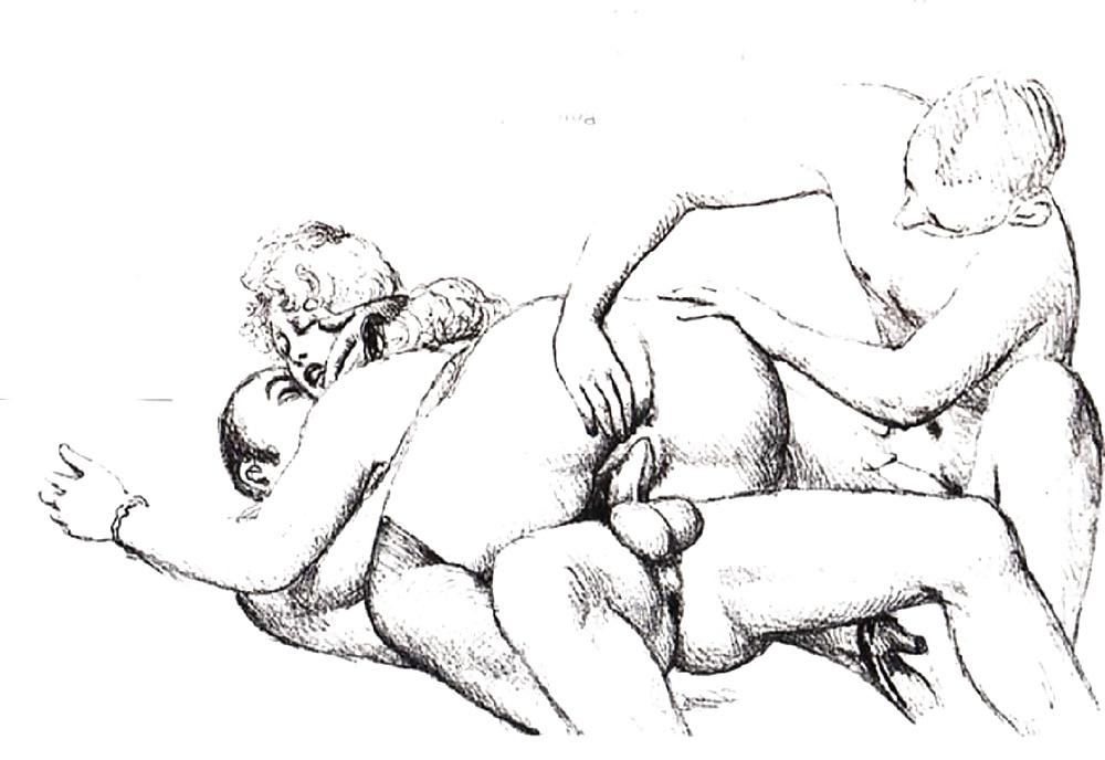 25P Vintage Sexual Cartoons