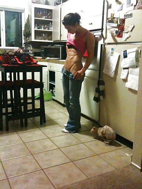 25P Perfect hot MUSCLE GIRL