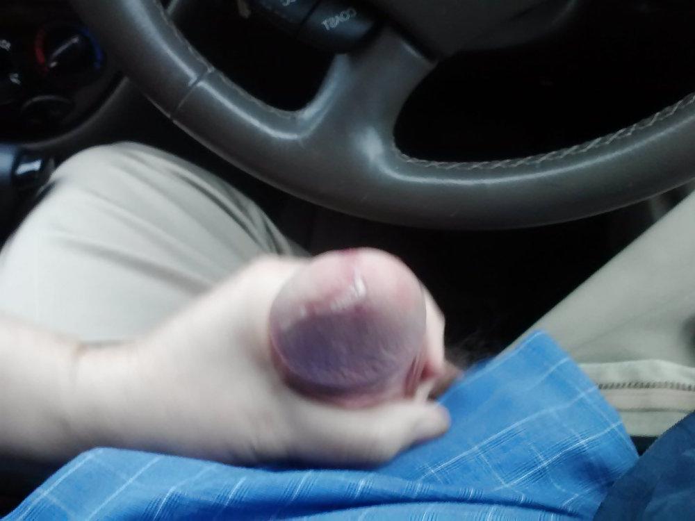 4P Big tit mature in my car