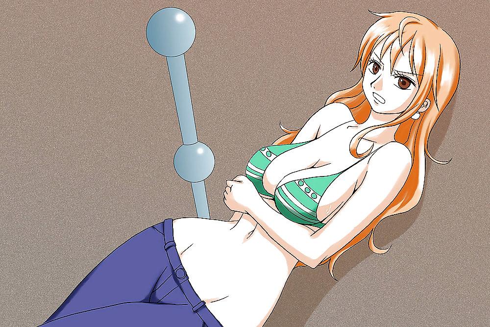 25P 3D-HENTAI - 0013 - Cartoon girl Nami - One Piece Hentai