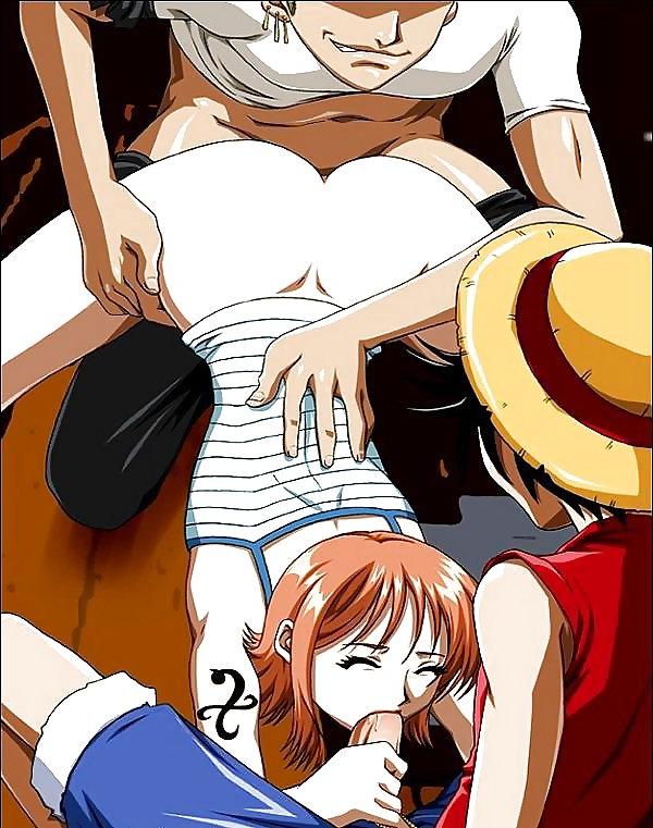 25P 3D-HENTAI - 0013 - Cartoon girl Nami - One Piece Hentai