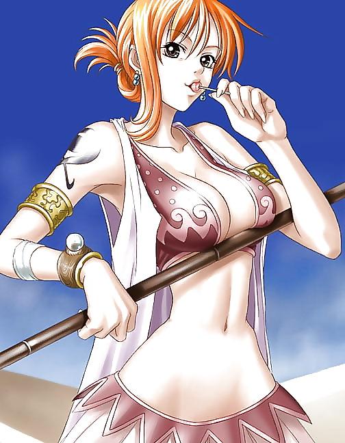 25P 3D-HENTAI - 0013 - Cartoon girl Nami - One Piece Hentai