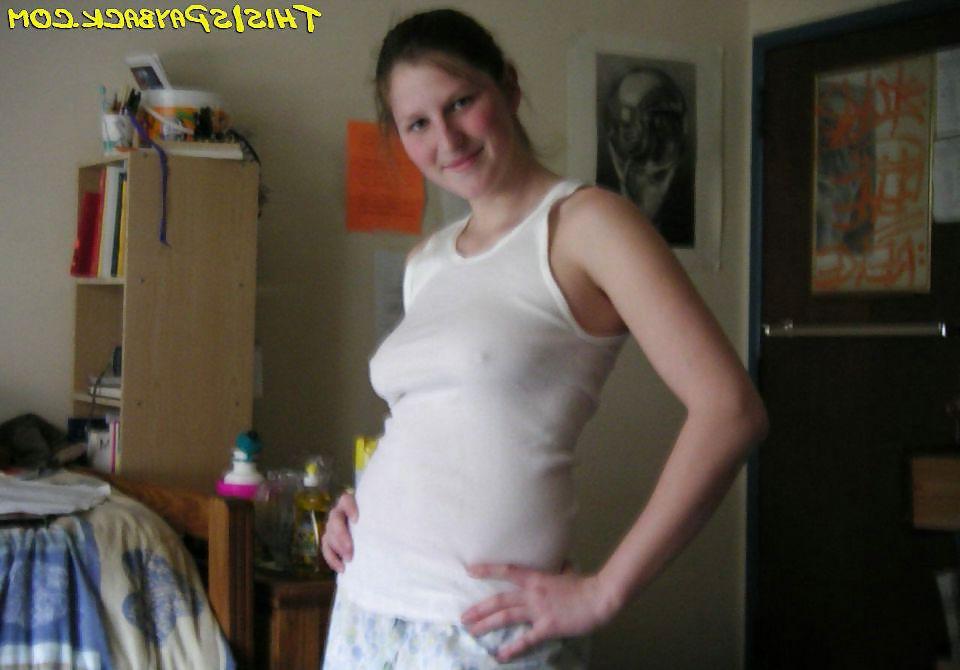 25P Cute shaved teen masturbates and gets cumshots all over