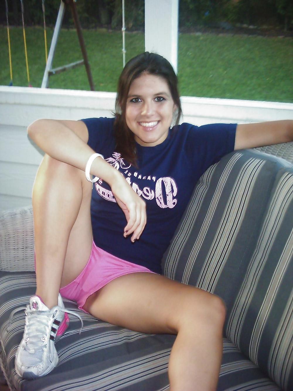 18P Tight Teens in Tiny Shorts 2