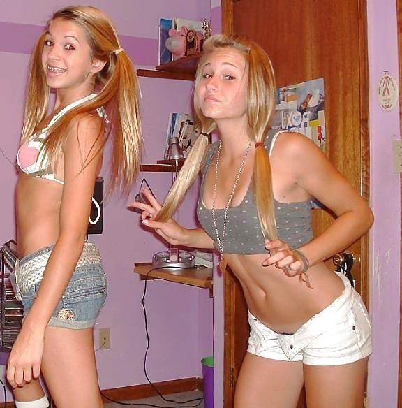 18P Tight Teens in Tiny Shorts 2