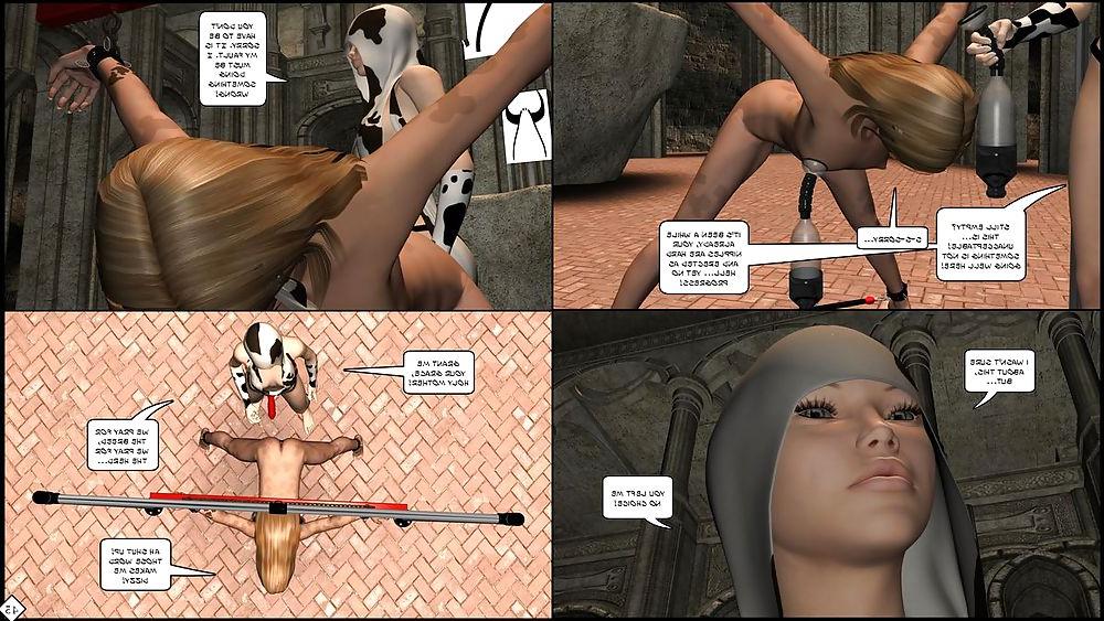 25P 3D Cartoon Handjob Cumshot Footjob 2