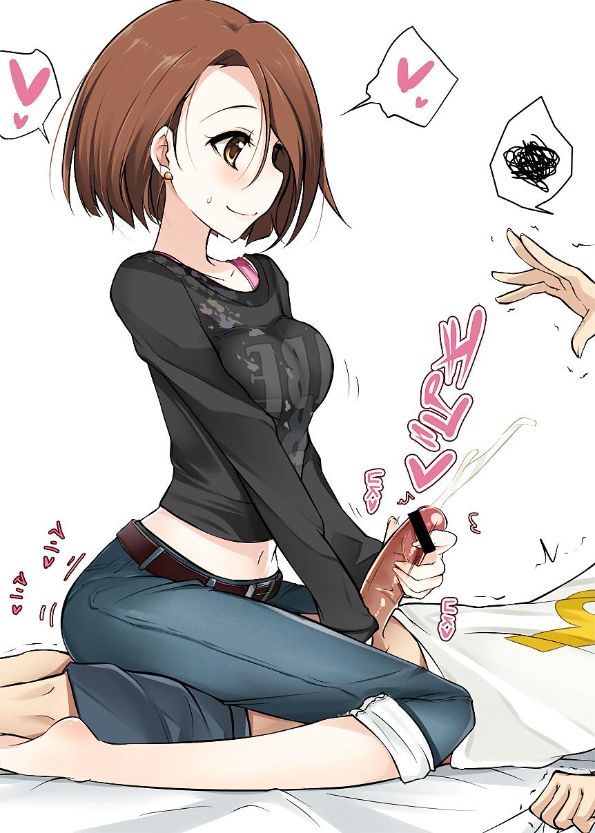 25P 3D Cartoon Handjob Cumshot Footjob 3