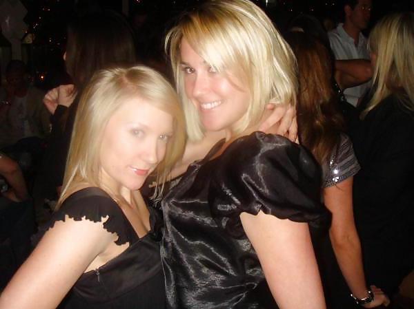 25P 2 or more girls in various Satin clothing