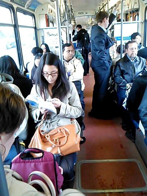 25P Voyeur Candid - More transit beauties
