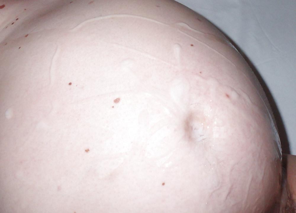 15P Six men been cummin on my 8 month pregnant belly