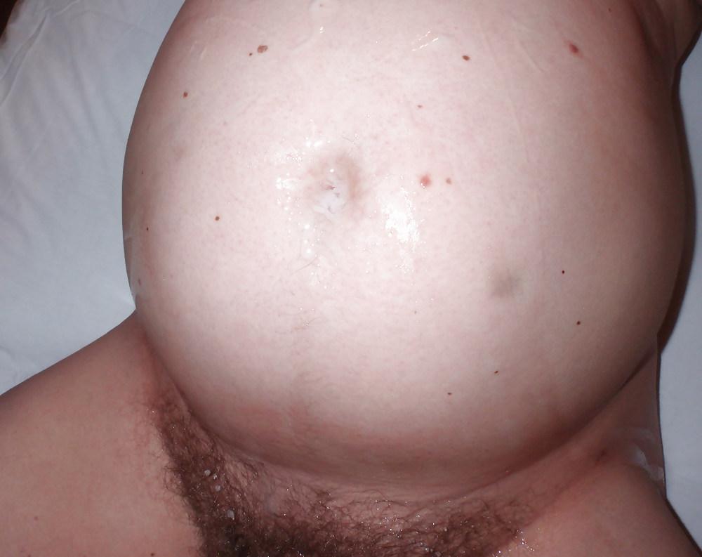 15P Six men been cummin on my 8 month pregnant belly