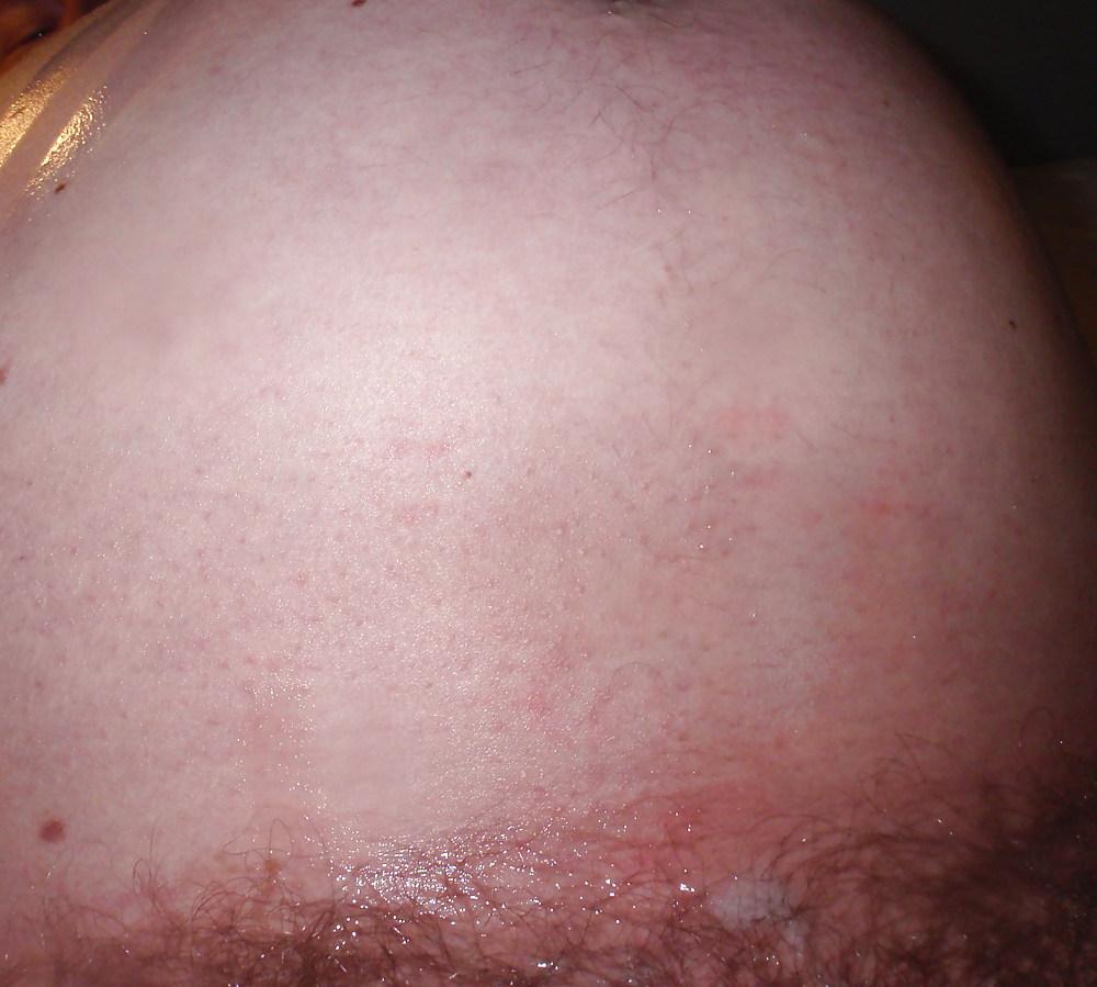 17P 5 men cum on my preggie belly 1 week before giving birth