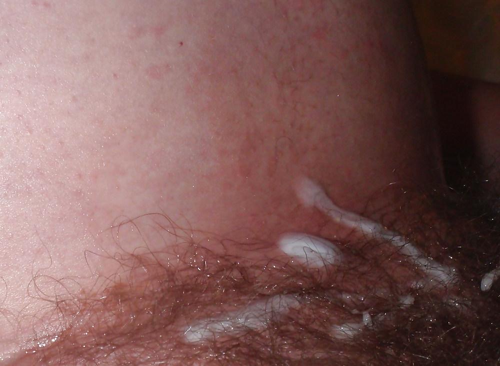 17P 5 men cum on my preggie belly 1 week before giving birth