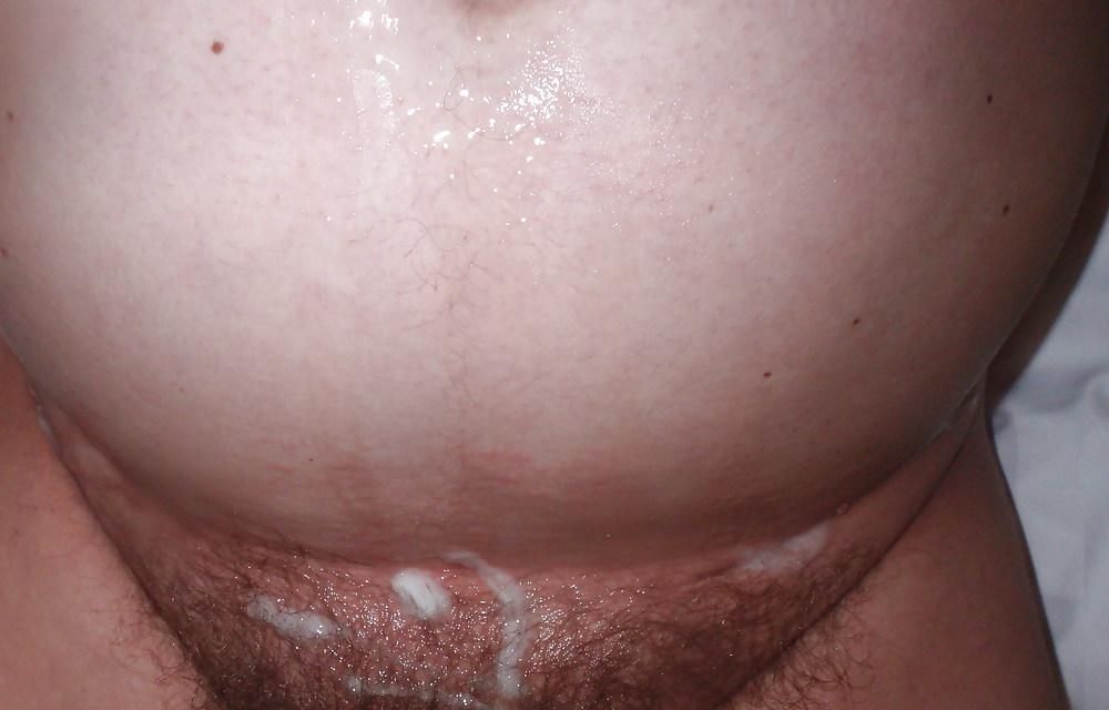 17P 5 men cum on my preggie belly 1 week before giving birth