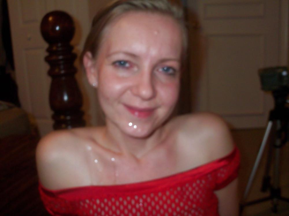 16P Exposed Wife--Pam the Cumslut & hubby cameo!