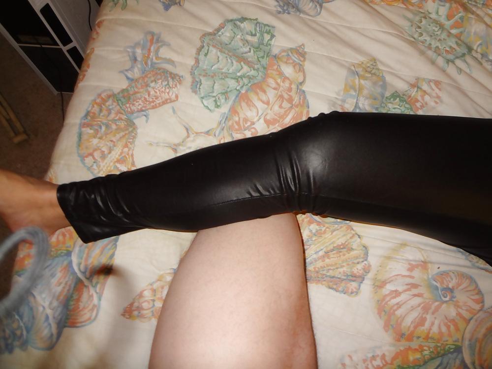 11P Silver Panties and shiny Leggings