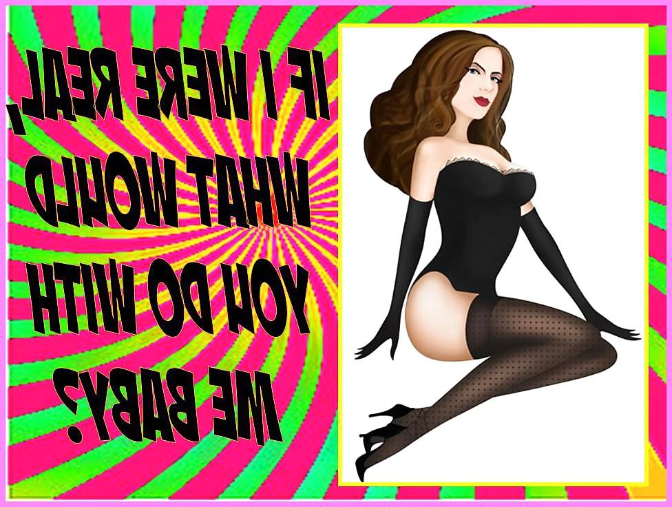 10P HOT BABE CAPTIONS