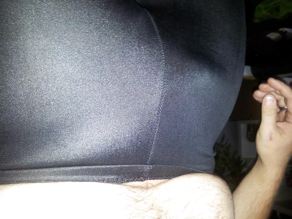 23P Shiny leggings and dildo
