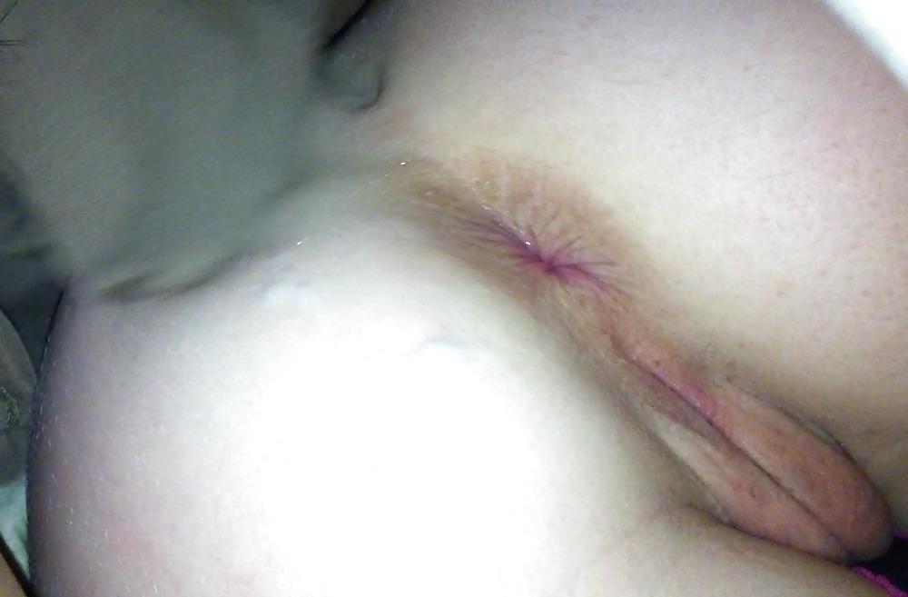 6P Homemade sneaky assplay and cumshot under the sheets