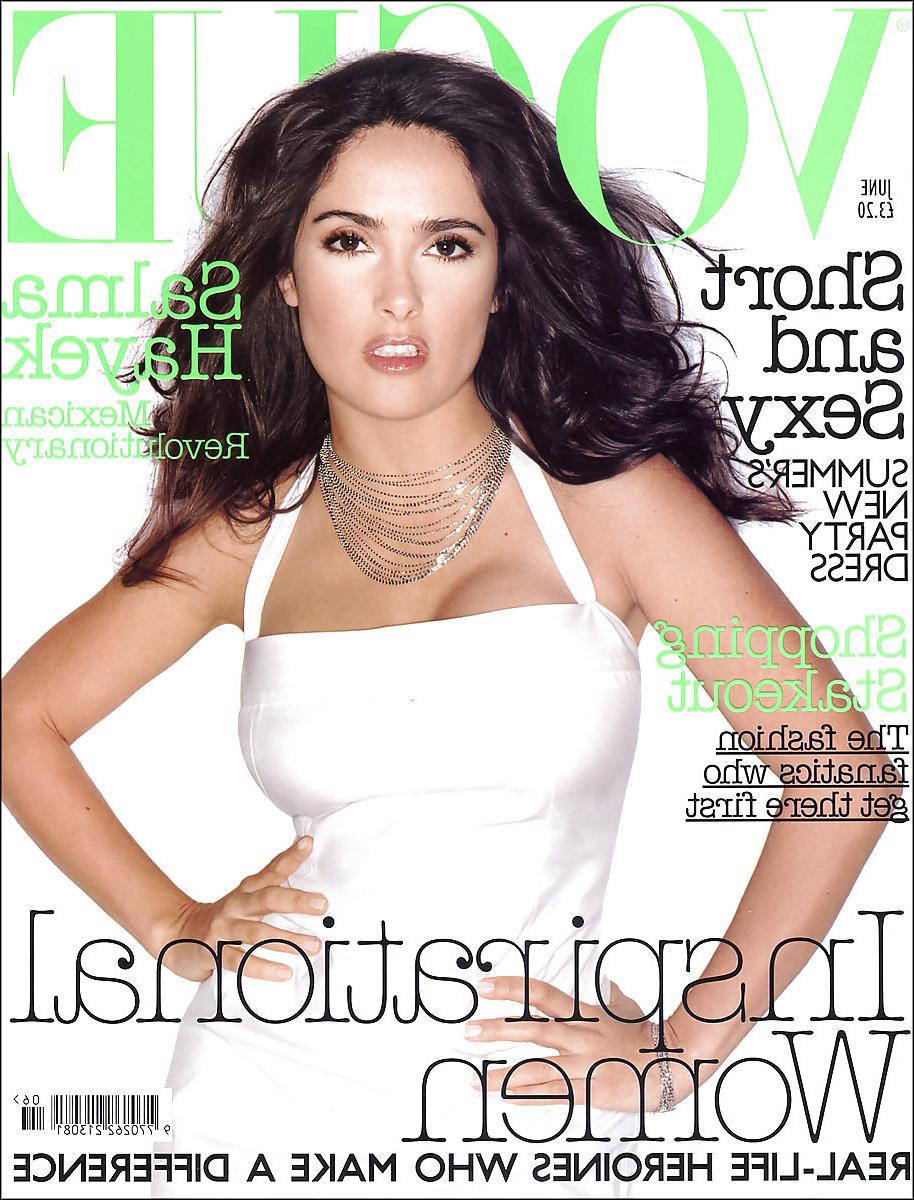 14P Hi Rez Salma Hayek for you wankers to jizz all over
