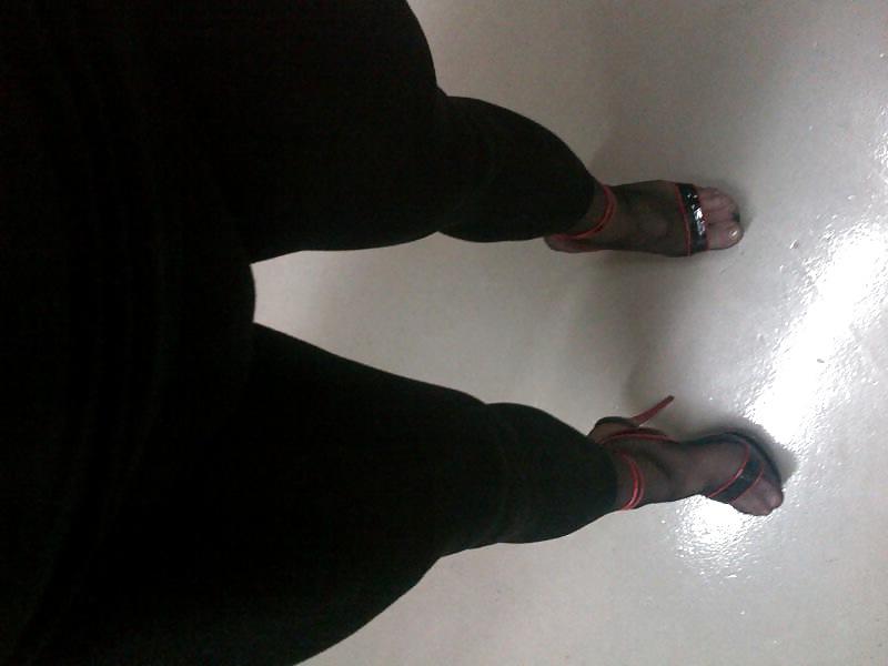 24P Cum all over my heels bitches!!!